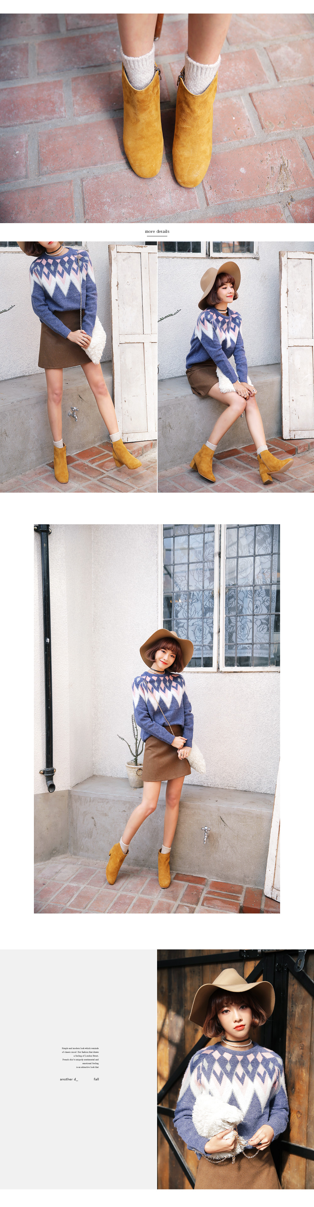 <font color=red><b>＊『王様のブランチ』で着用＊</b></font>ウール混Aラインミニスカート・全4色 | DHOLIC | 詳細画像10