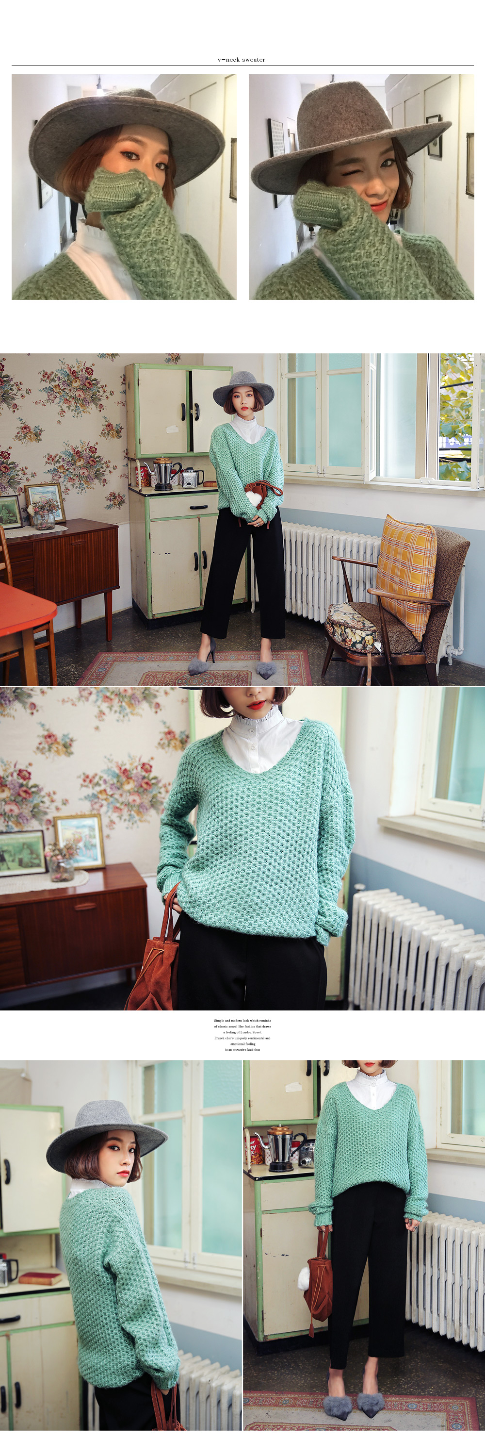 フリルスタンドカラーつけ襟・全1色 | DHOLIC | 詳細画像2