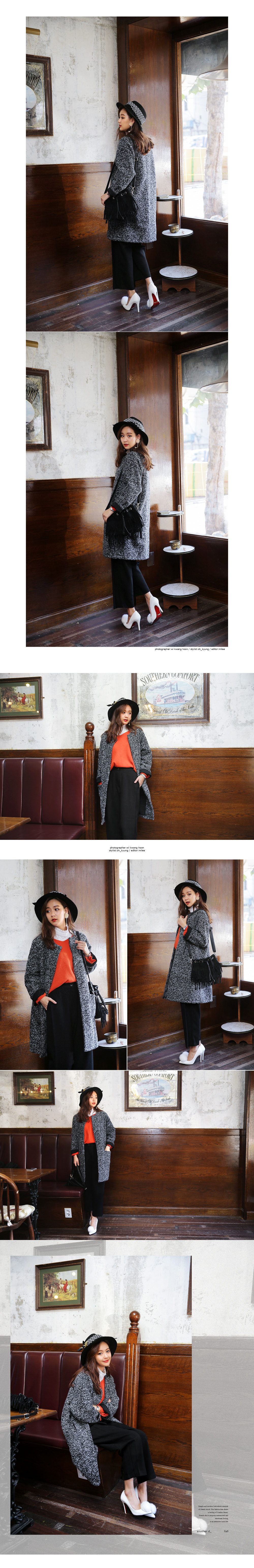 フリルスタンドカラーつけ襟・全1色 | DHOLIC | 詳細画像13