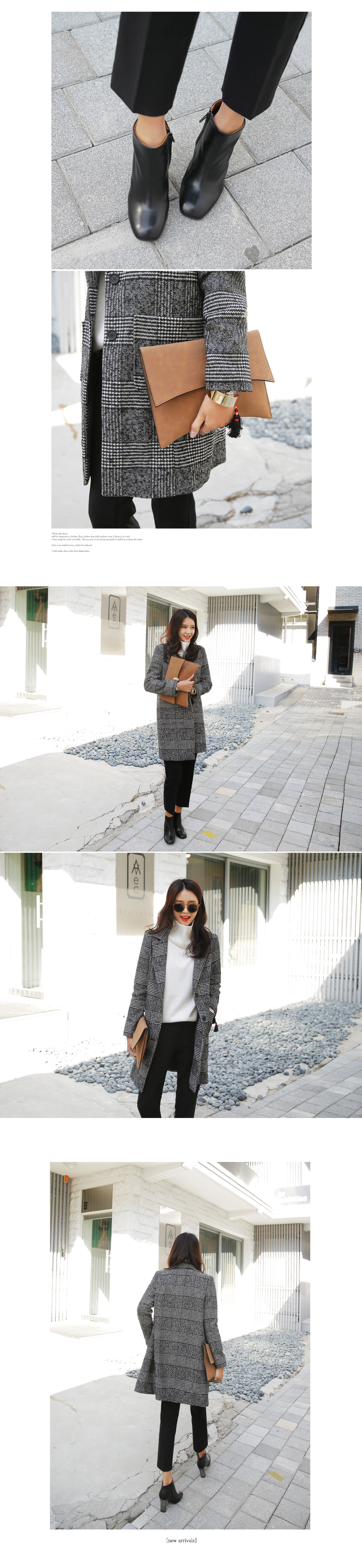 フェイクスエードメタルボタンククラッチバッグ | DHOLIC | 詳細画像7