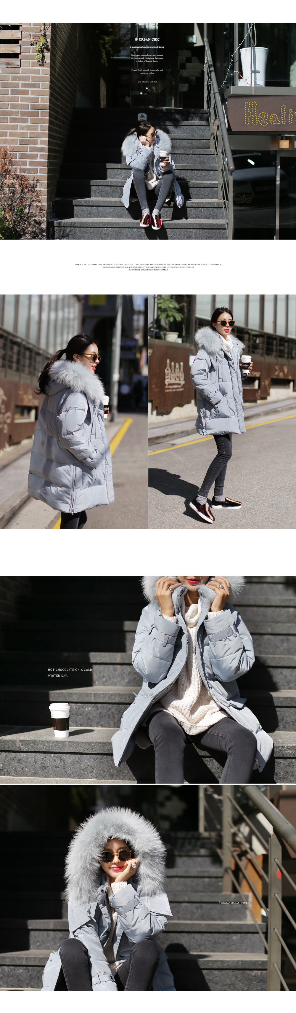 タートルネックロングニットプルオーバー・全3色 | DHOLIC | 詳細画像5