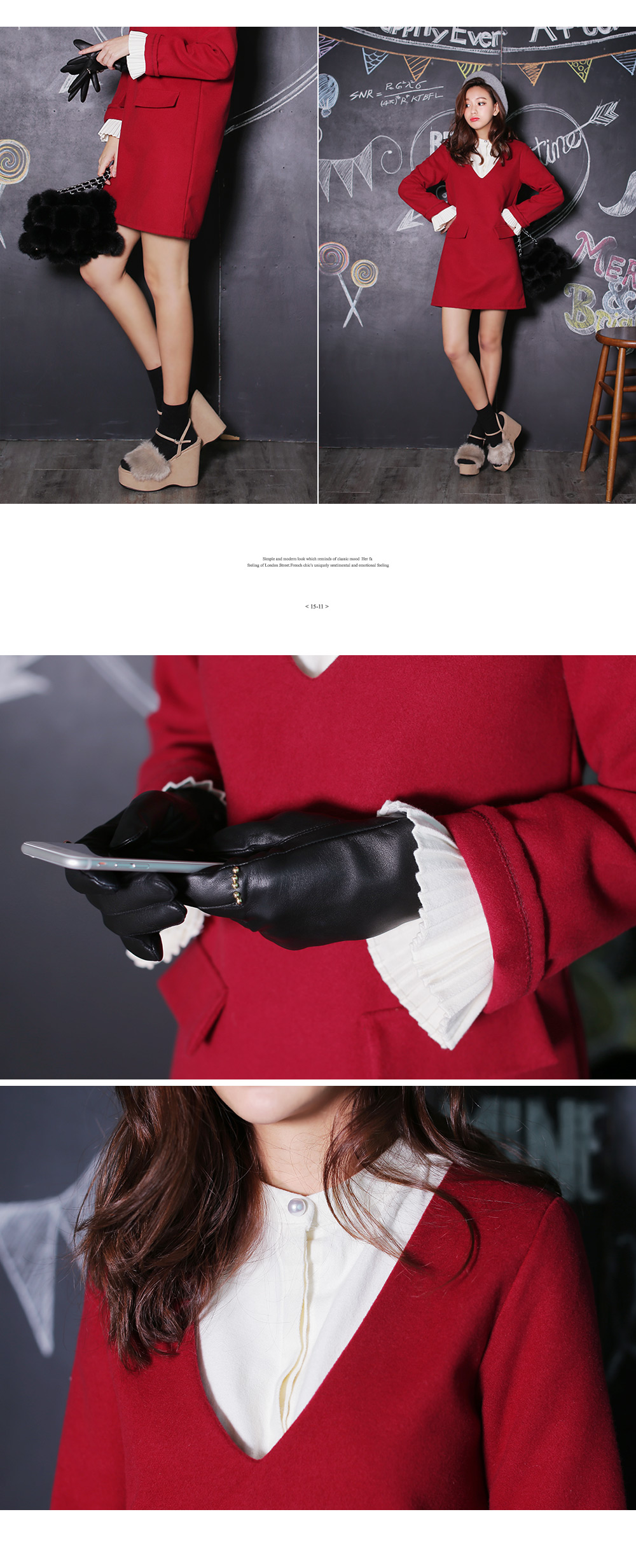 ファーボールクラウンモチーフハンドバッグ・全1色 | DHOLIC | 詳細画像5