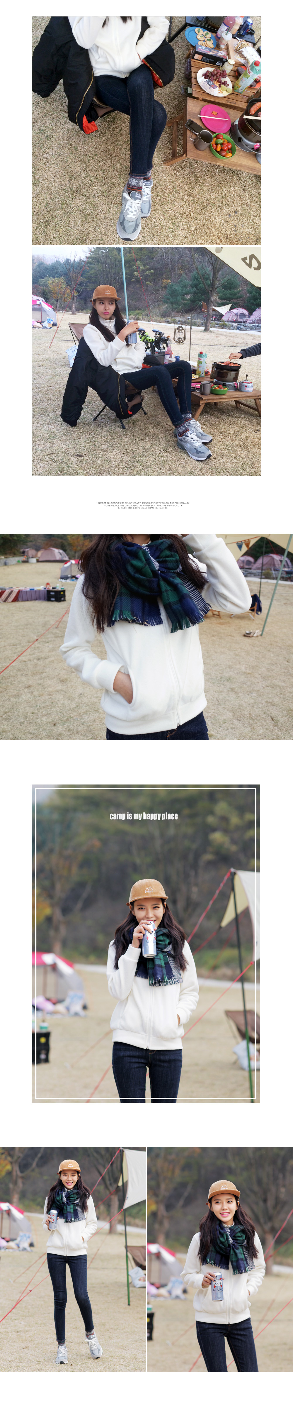 ジップアップハイネックフリースジャケット・全6色 | DHOLIC | 詳細画像12