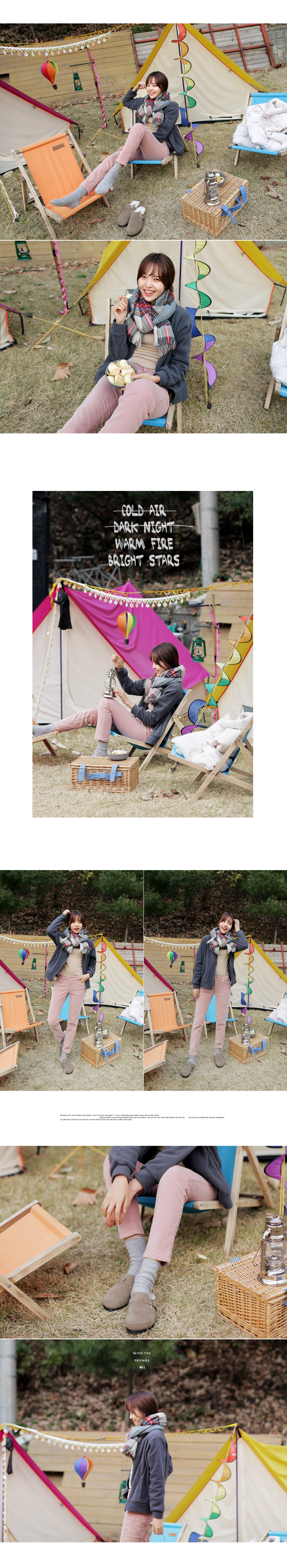 ジップアップハイネックフリースジャケット・全6色 | DHOLIC | 詳細画像17