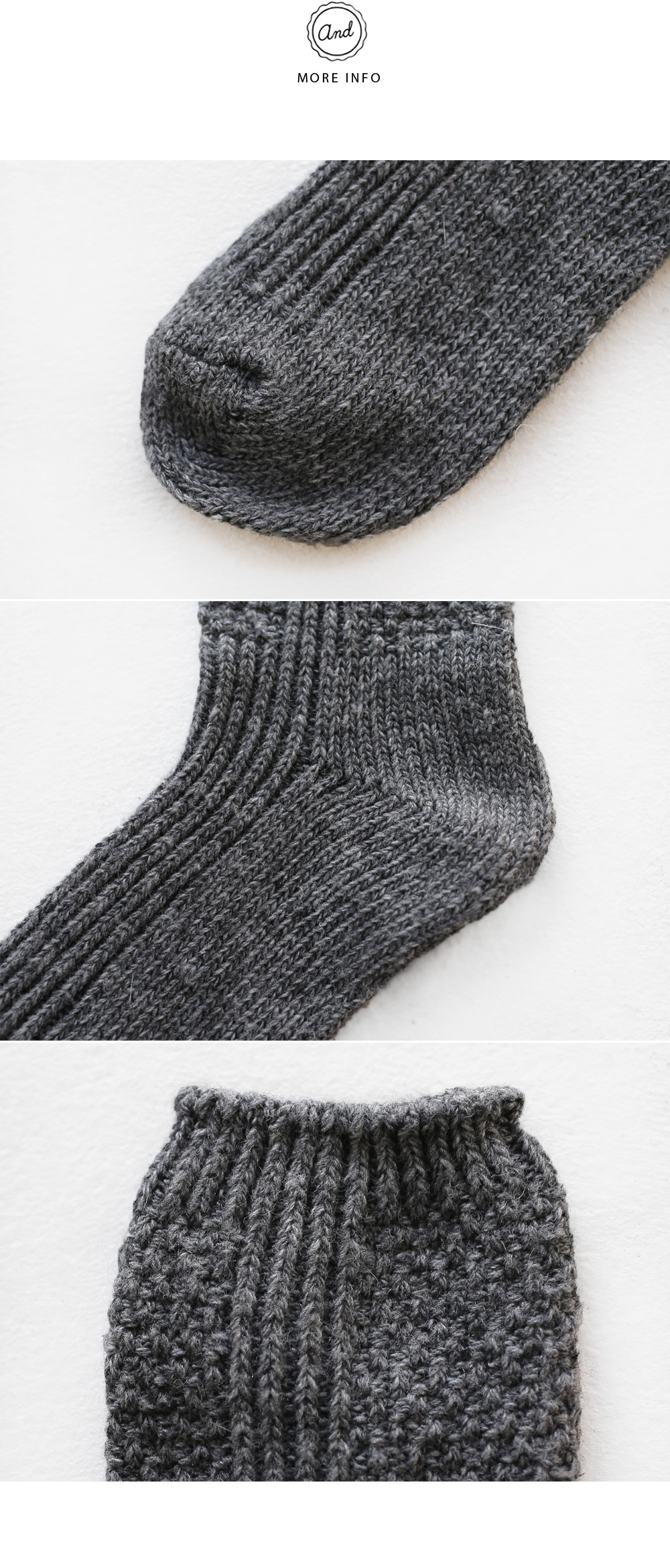 ウール混あったかソックス・全6色 | DHOLIC | 詳細画像23