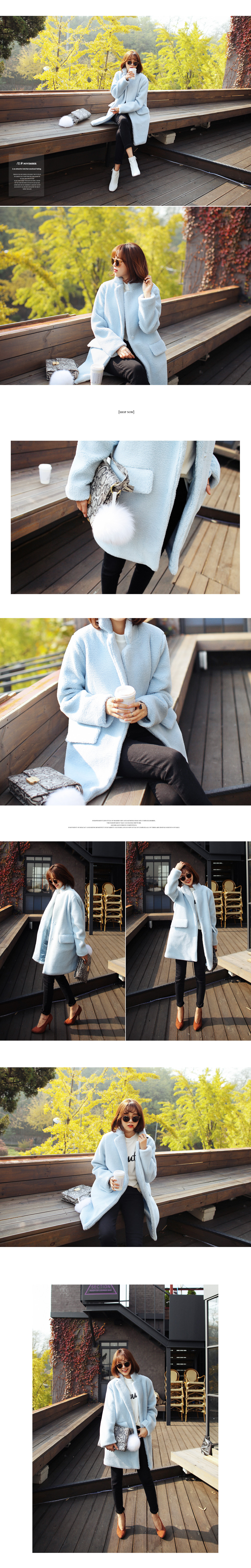 モックネックオーバーサイズロゴTシャツ・全4色 | DHOLIC | 詳細画像6