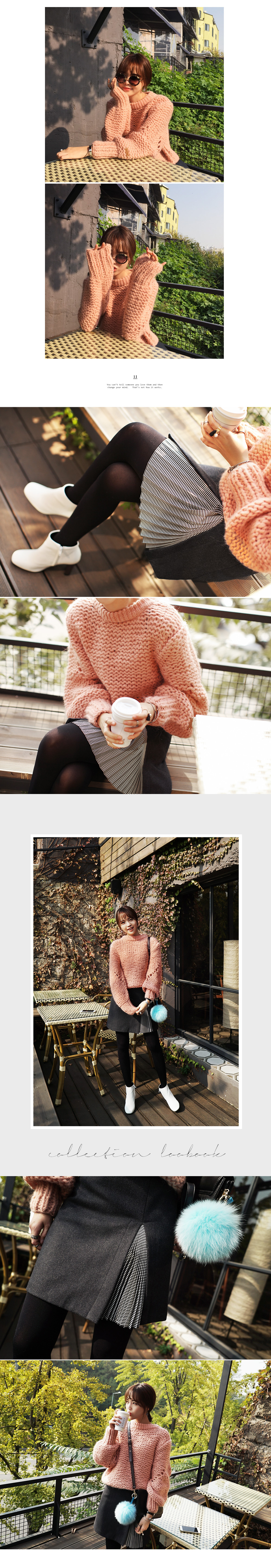 10colorボリュームファーキーリング・全10色 | DHOLIC | 詳細画像11