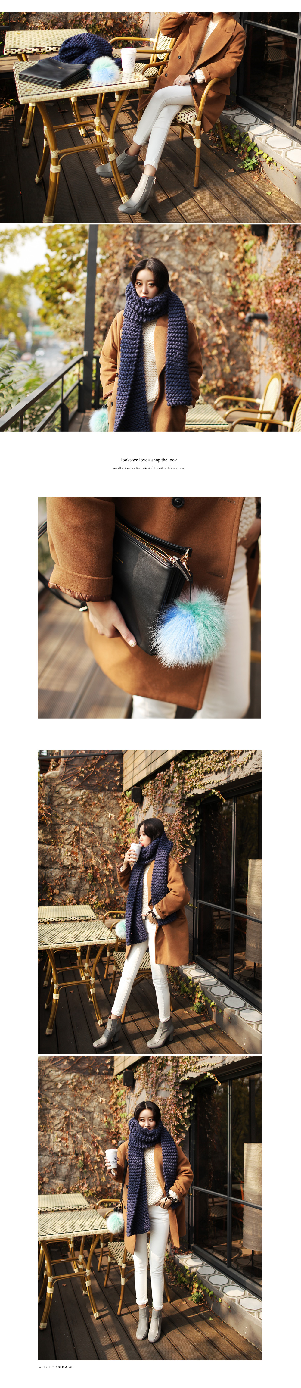 10colorボリュームファーキーリング・全10色 | DHOLIC | 詳細画像3