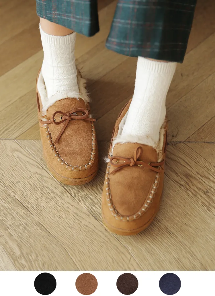 フェイクムートンモカシンシューズ・全4色 | DHOLIC | 詳細画像1