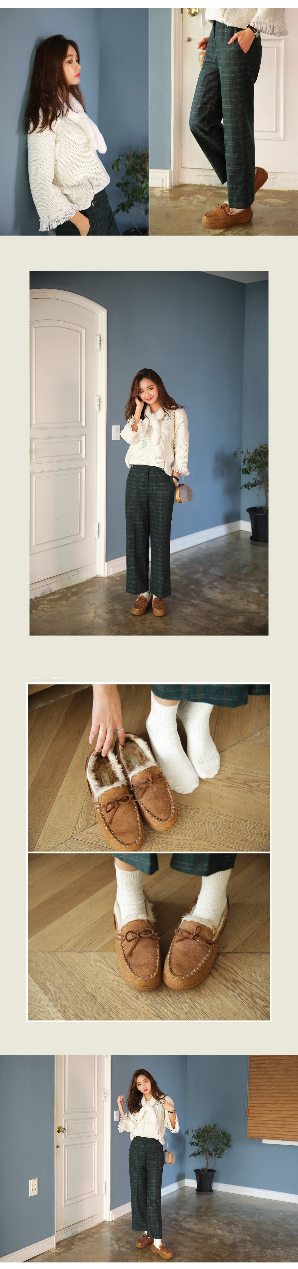 フェイクムートンモカシンシューズ・全4色 | DHOLIC | 詳細画像3