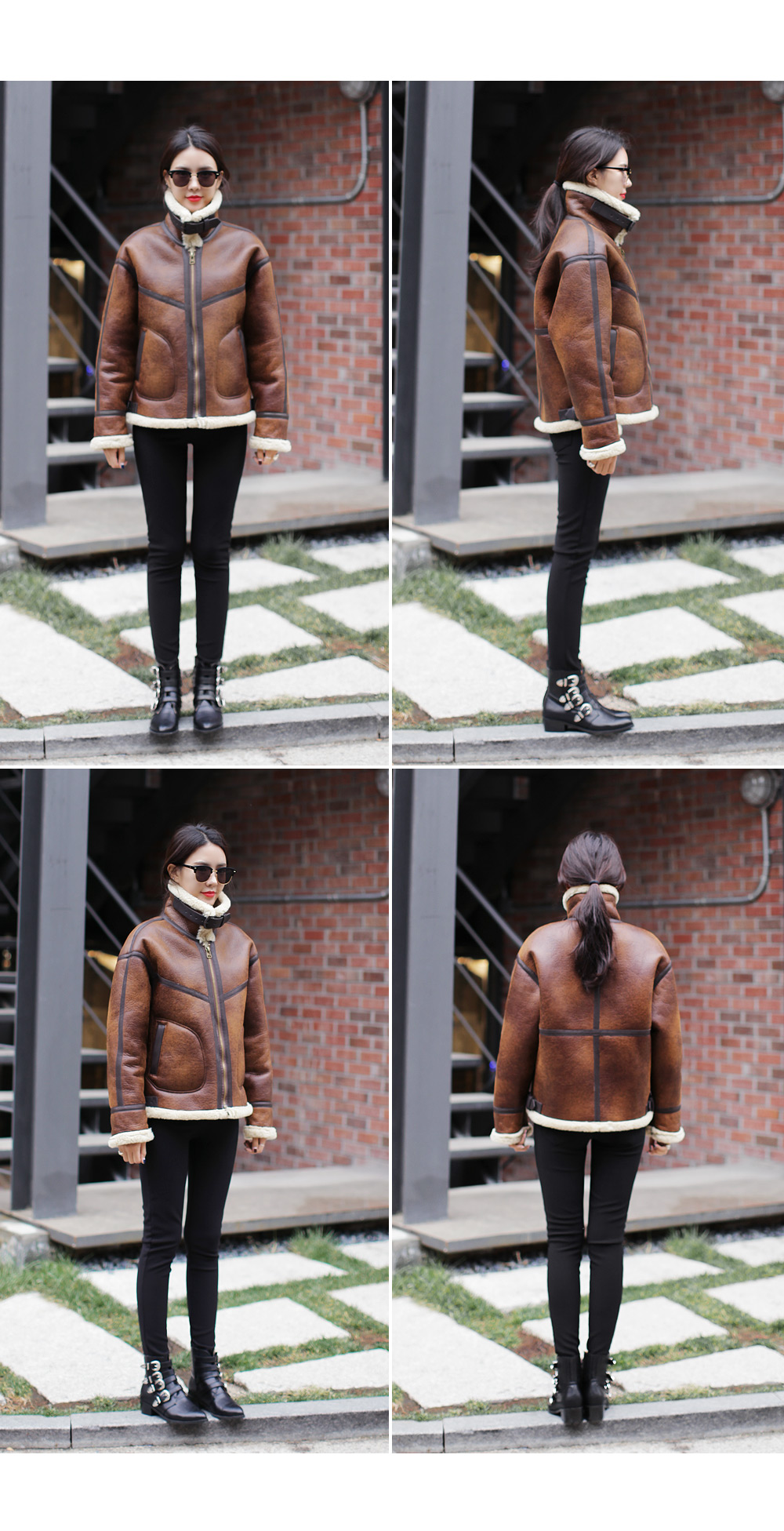 フロントジップムスタンジャケット・全2色 | DHOLIC | 詳細画像9