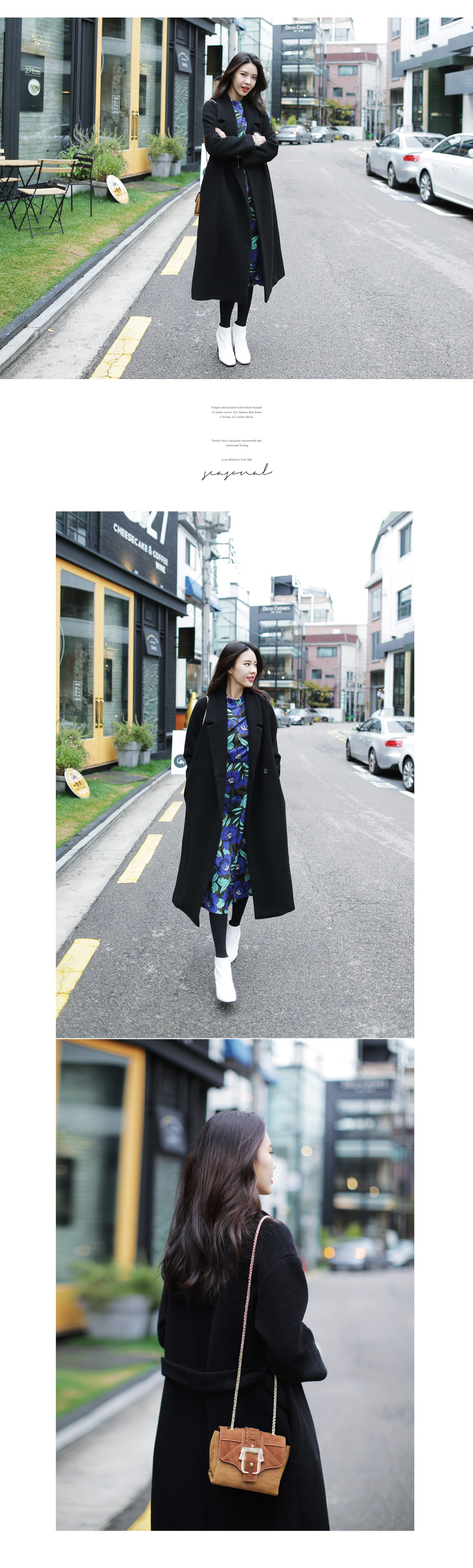 フローラルプリントロングワンピース・全2色 | DHOLIC | 詳細画像6