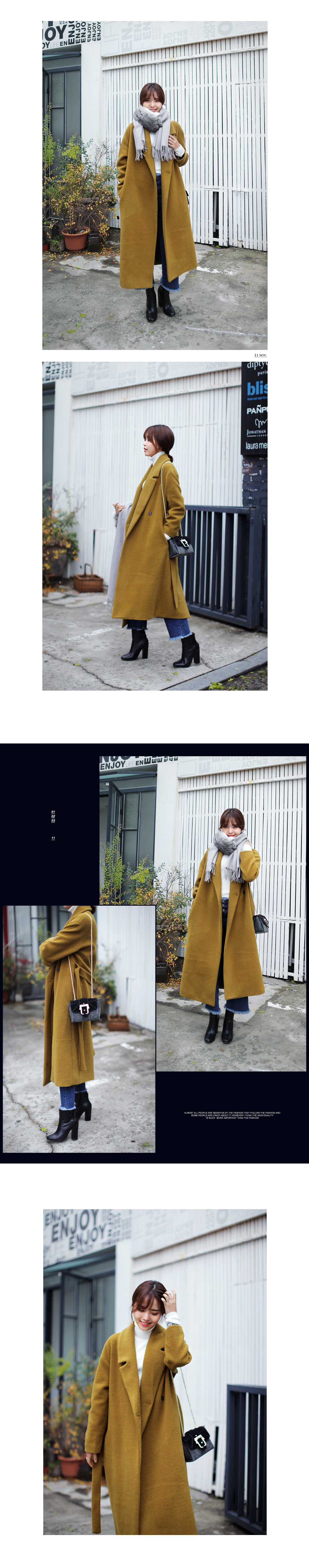 フリンジディテールクロップドストレートパンツ・全4色 | DHOLIC | 詳細画像3