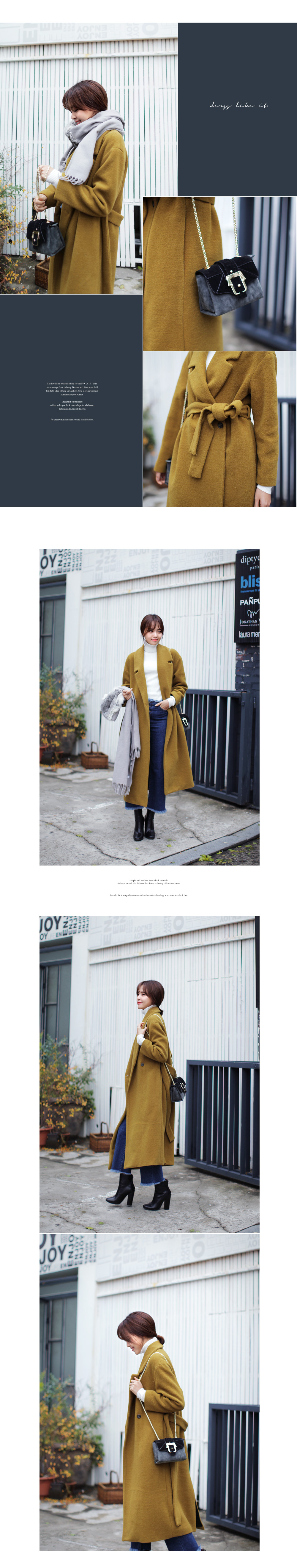 フリンジディテールクロップドストレートパンツ・全4色 | DHOLIC | 詳細画像7