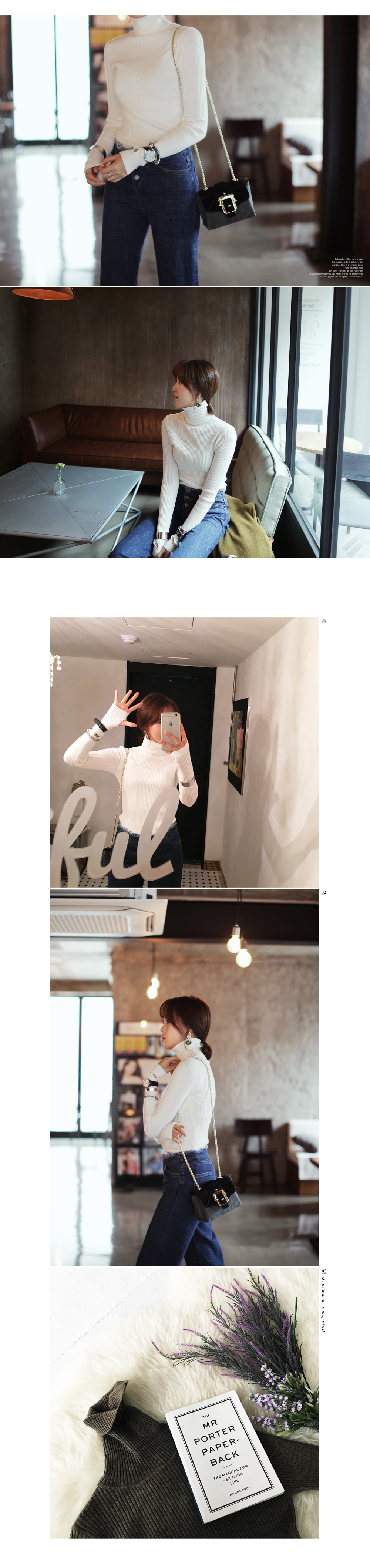 フリンジディテールクロップドストレートパンツ・全4色 | DHOLIC | 詳細画像9