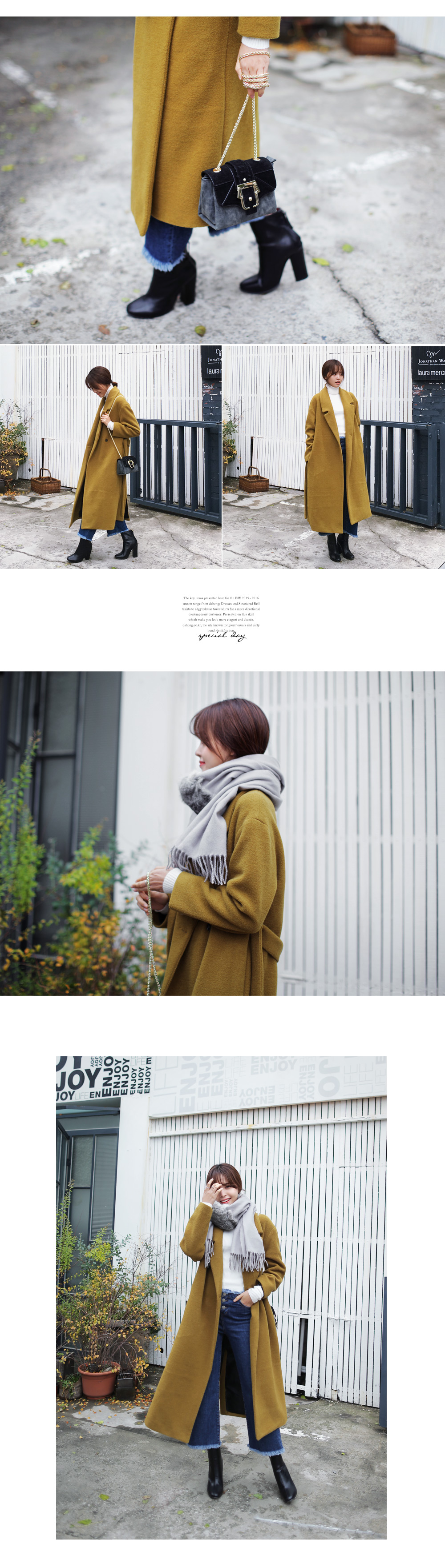 フリンジディテールクロップドストレートパンツ・全4色 | DHOLIC | 詳細画像10