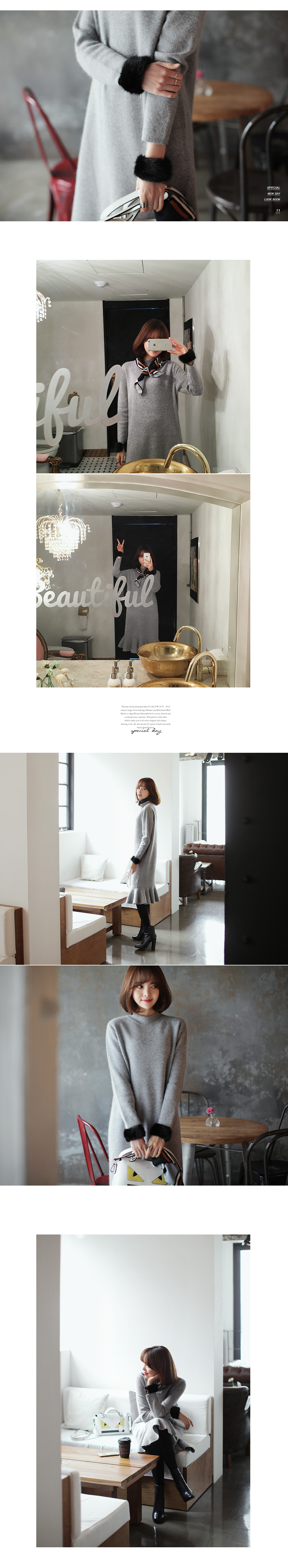 <font color=red><b>**雑誌Scawaii!4月号・3月号/mer3月号/mina3月号/S Cawaii!2月号掲載**</b></font>コントラストストライプスカーフ・全3色 | DHOLIC | 詳細画像7