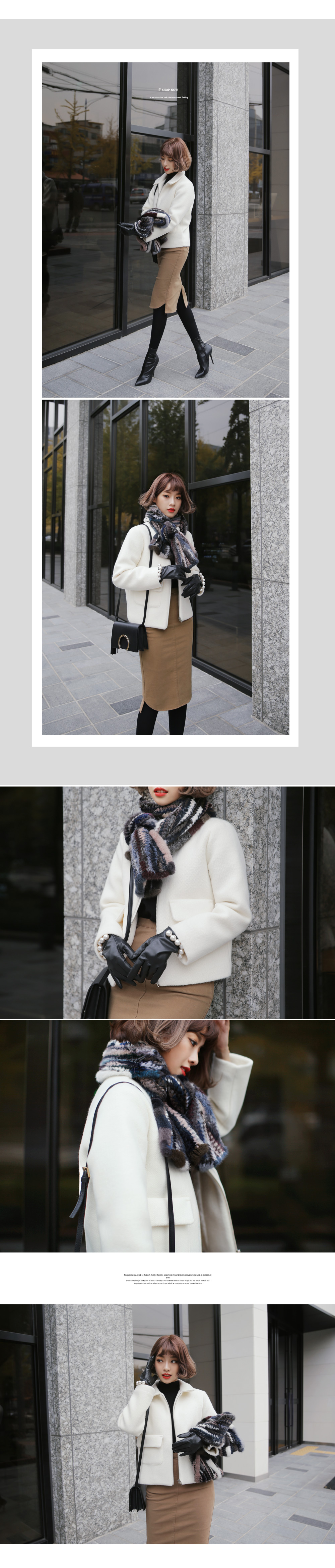 <font color=red><b>**雑誌non-no5月号/S cawaii!4月号/mina3月号掲載**</b></font>ハイネックシンプルニットTシャツ・全4色 | DHOLIC | 詳細画像12