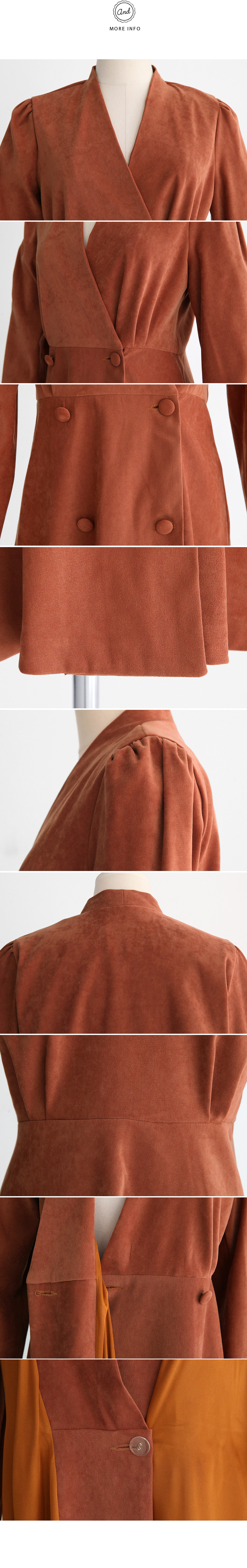 Vネックラップワンピース・全3色 | DHOLIC | 詳細画像10