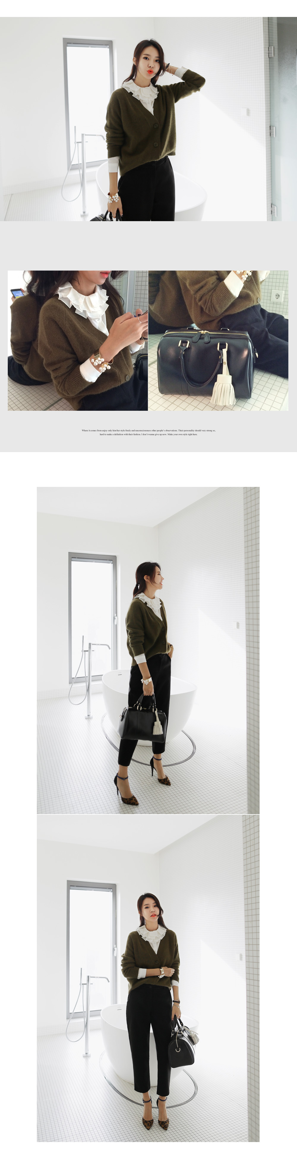 ミディアムサイズボストンバッグ・全5色 | DHOLIC | 詳細画像8