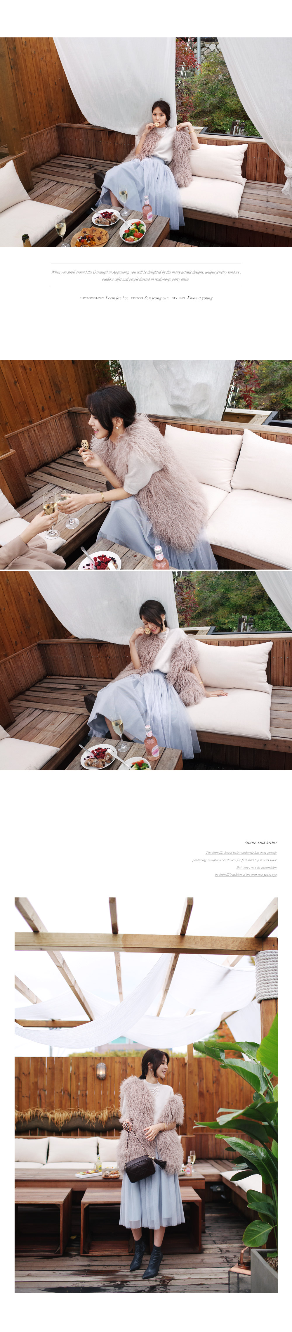 ウエストゴムミディチュールスカート・全3色 | DHOLIC PLUS | 詳細画像3