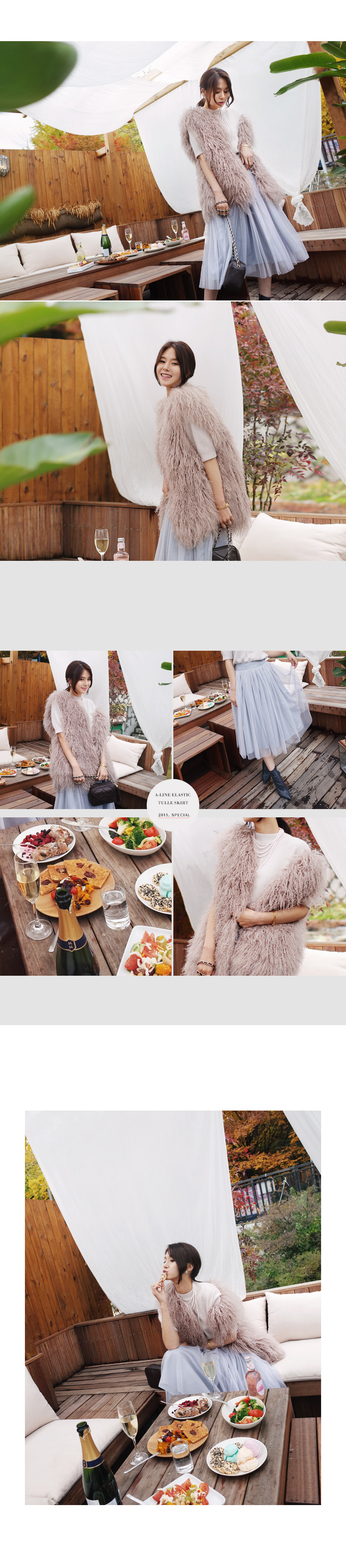 ウエストゴムミディチュールスカート・全3色 | DHOLIC PLUS | 詳細画像5