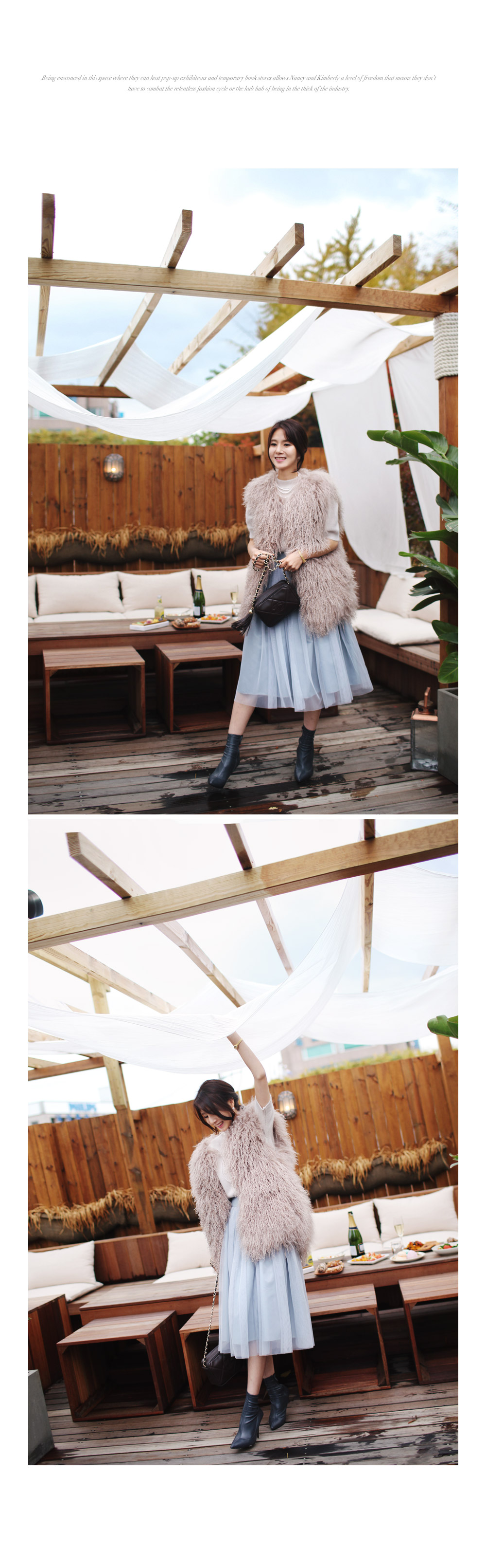 ウエストゴムミディチュールスカート・全3色 | DHOLIC PLUS | 詳細画像7