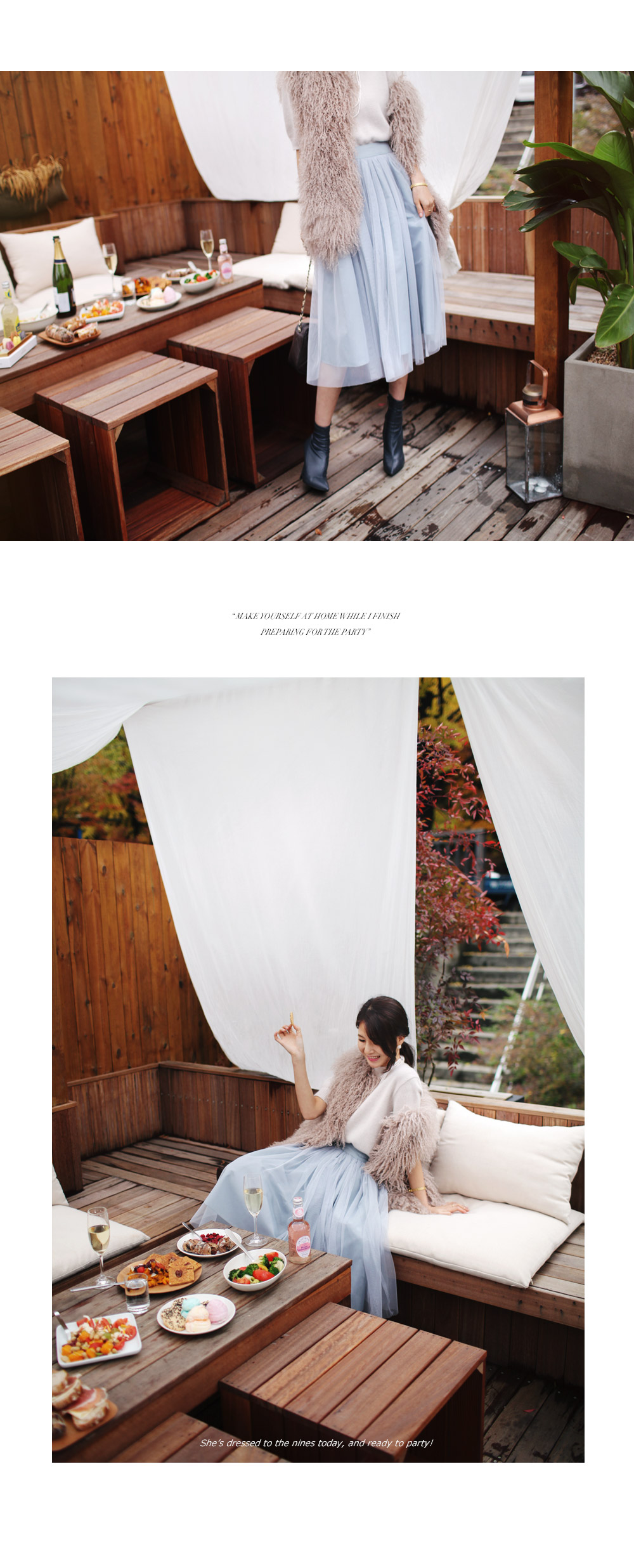 ウエストゴムミディチュールスカート・全3色 | DHOLIC PLUS | 詳細画像8