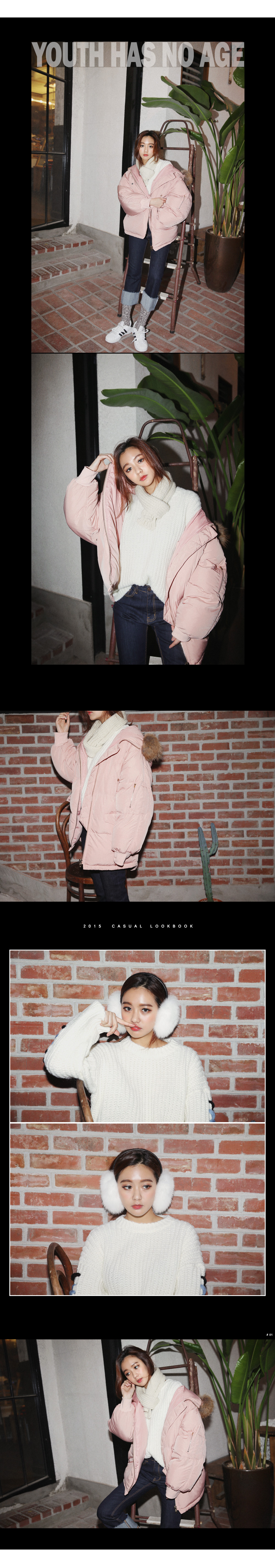 ユニークレースアップニットプルオーバー・全3色 | DHOLIC | 詳細画像9