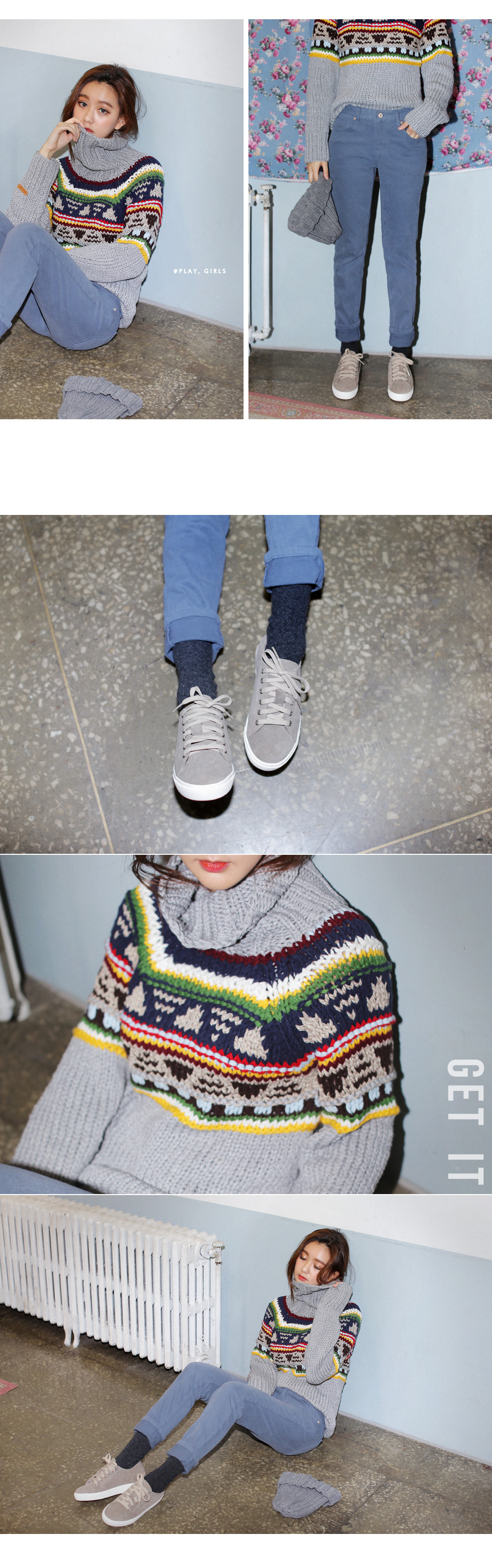 スエードカジュアルスニーカー・全4色 | DHOLIC | 詳細画像6