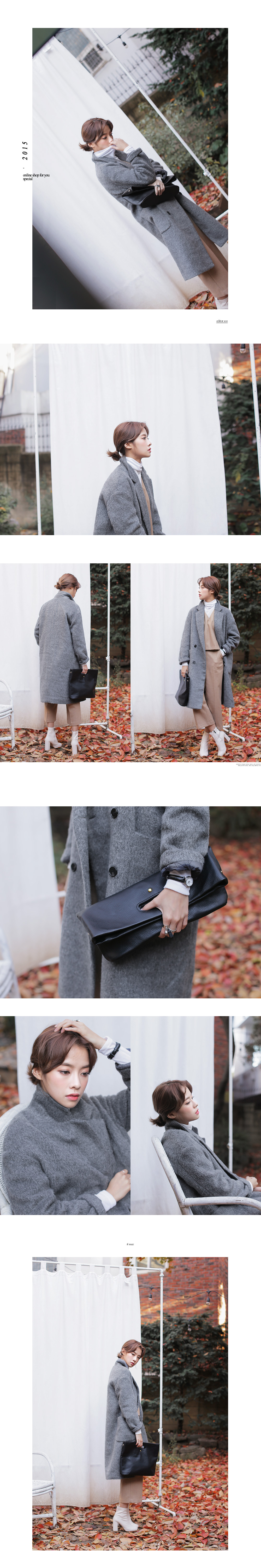 ベーシックVネックベスト&スラックスセット・全2色 | DHOLIC | 詳細画像3