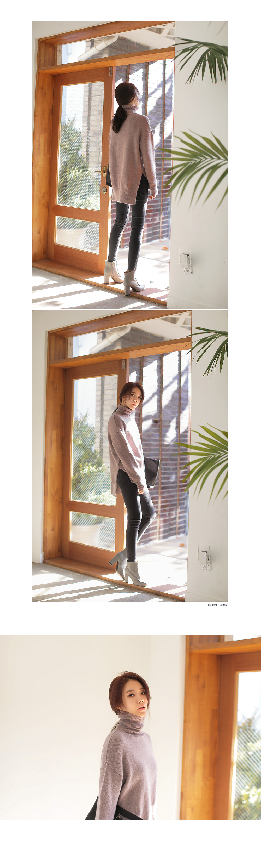 <DHOLIC オリジナル>裏起毛ベーシックスキニーパンツ・全3色 | DHOLIC | 詳細画像17