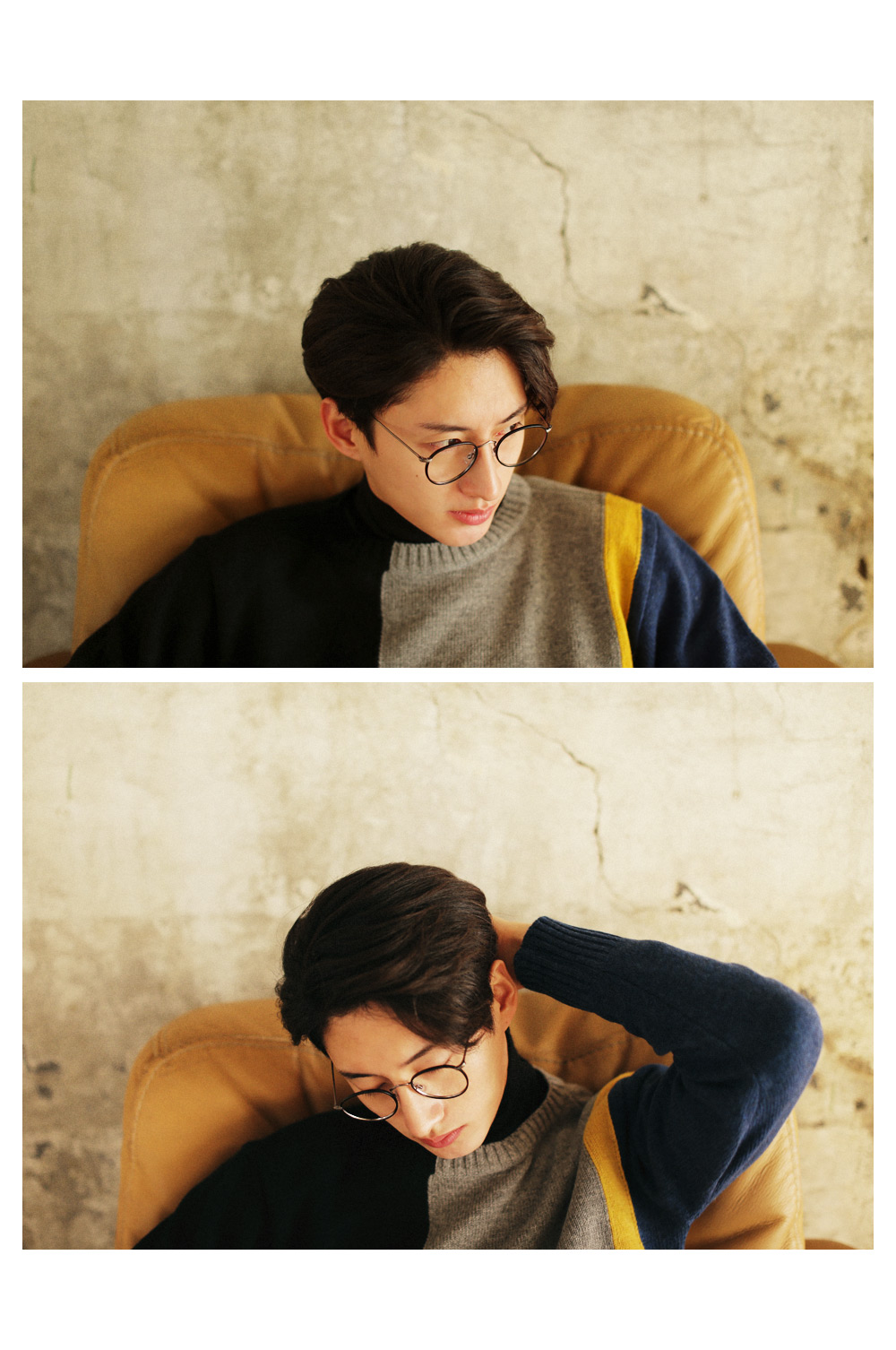 レトロラウンドフレームメガネ・全2色 | 詳細画像4