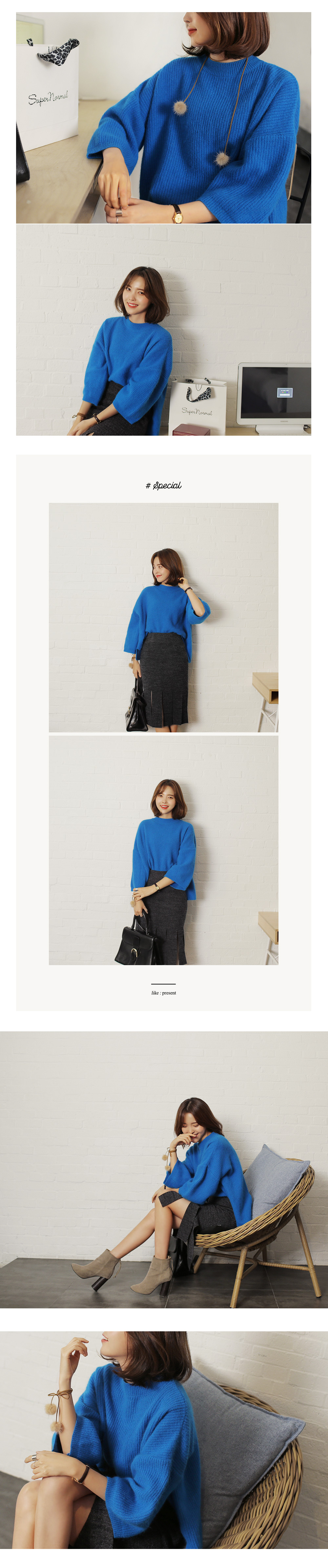 ミンクファーポンポン付きスエードチョーカー・全2色 | DHOLIC | 詳細画像6