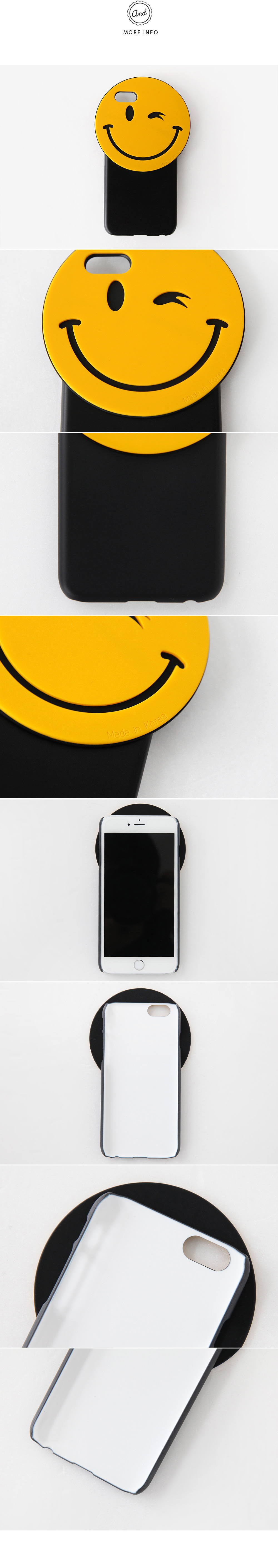 ＊iPhone6/6+,6S/6S+対応＊ビッグスマイルモチーフスマホケース・全1色 | DHOLIC | 詳細画像12