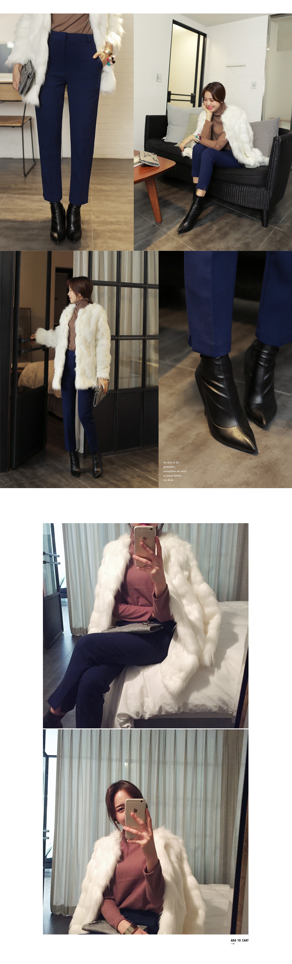 ピンヒールストレッチショートブーツ・全3色 | DHOLIC | 詳細画像3