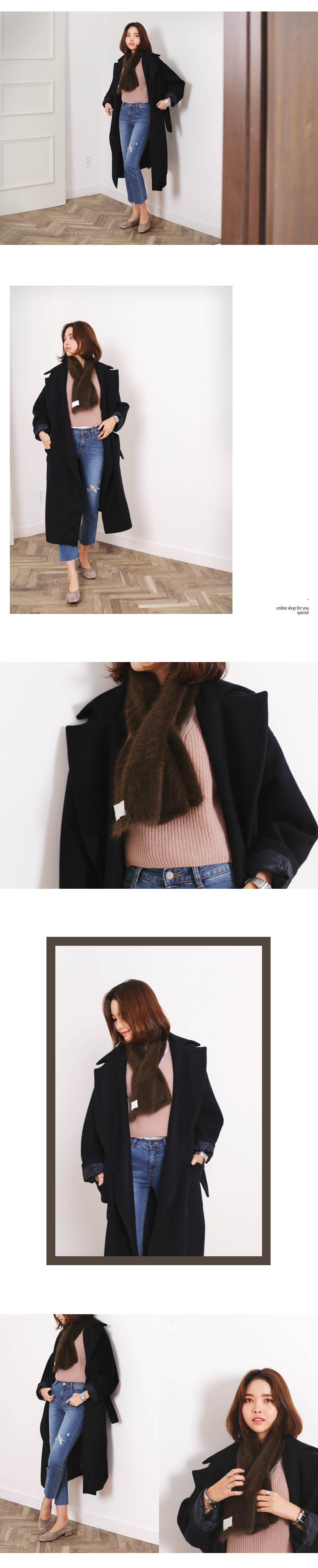 スクープネックミニマルニットベスト・全5色 | DHOLIC | 詳細画像4