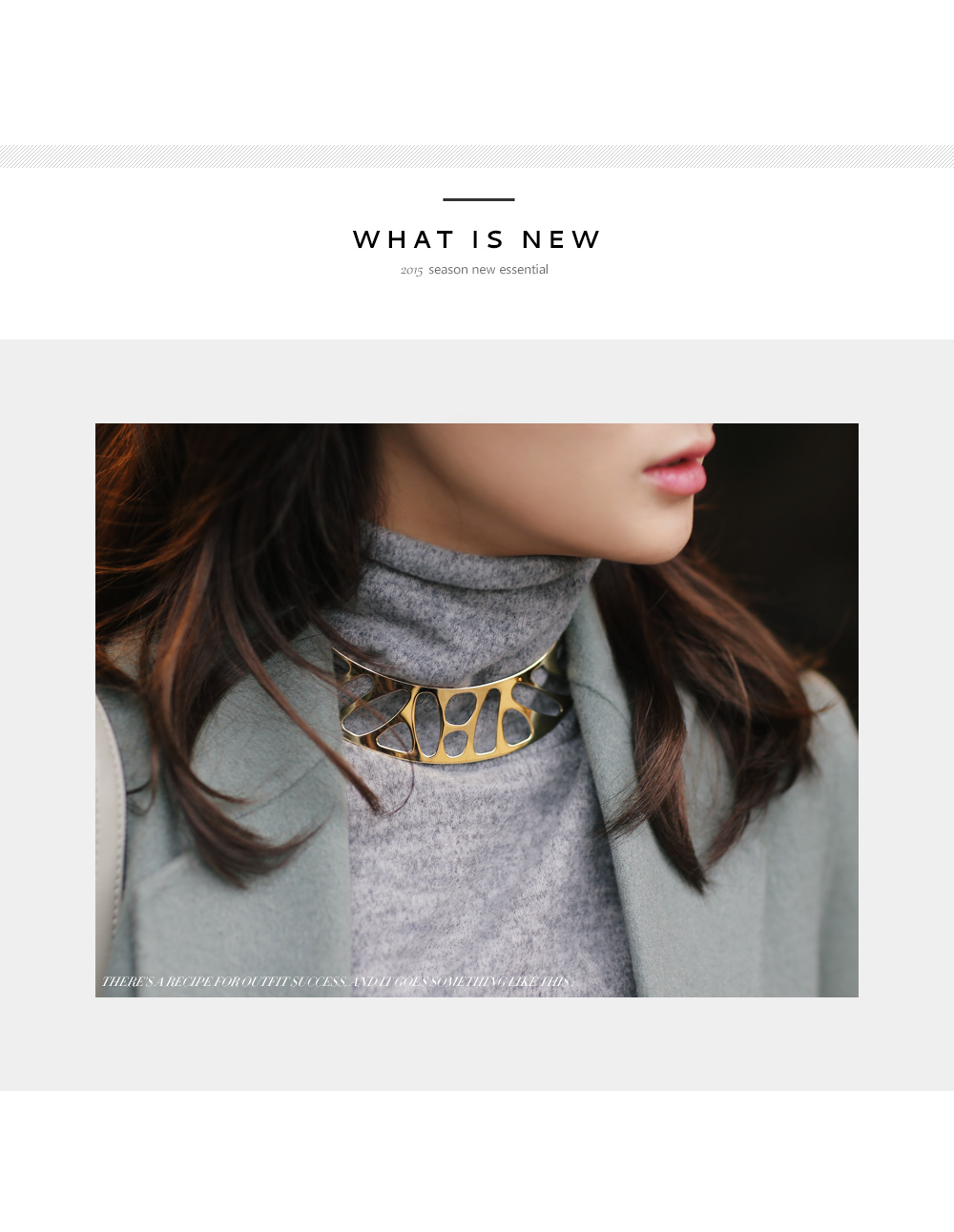 ユニークメタルチョーカー・全1色 | DHOLIC PLUS | 詳細画像2