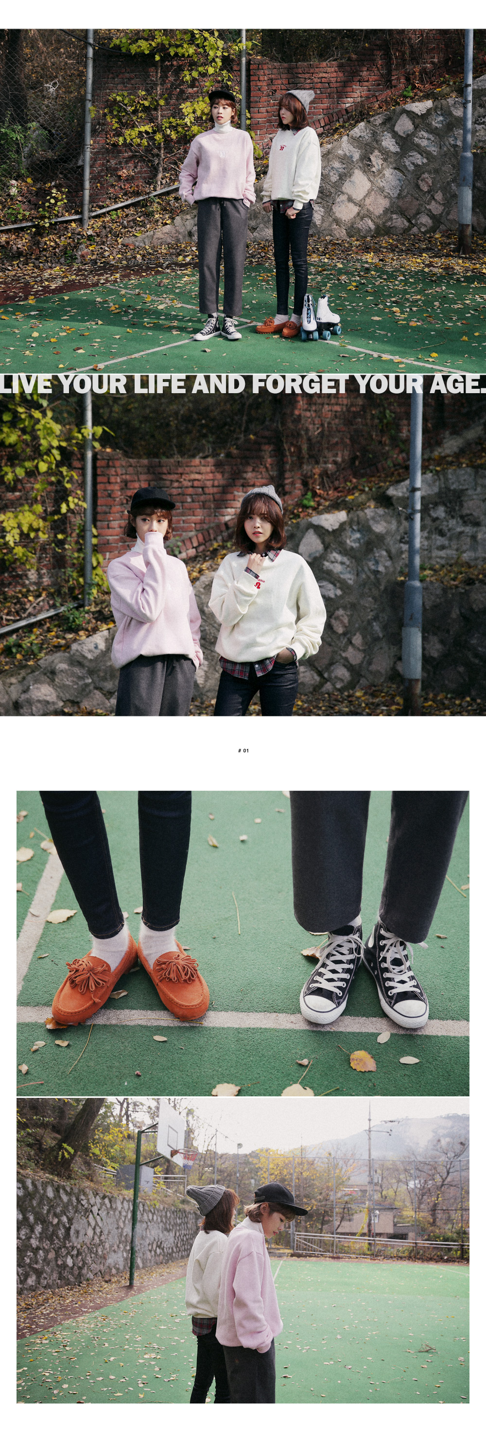 CALIFORNIA32ロゴ刺繍クルーネック裏起毛スウェットプルオーバー・全3色 | DHOLIC | 詳細画像2