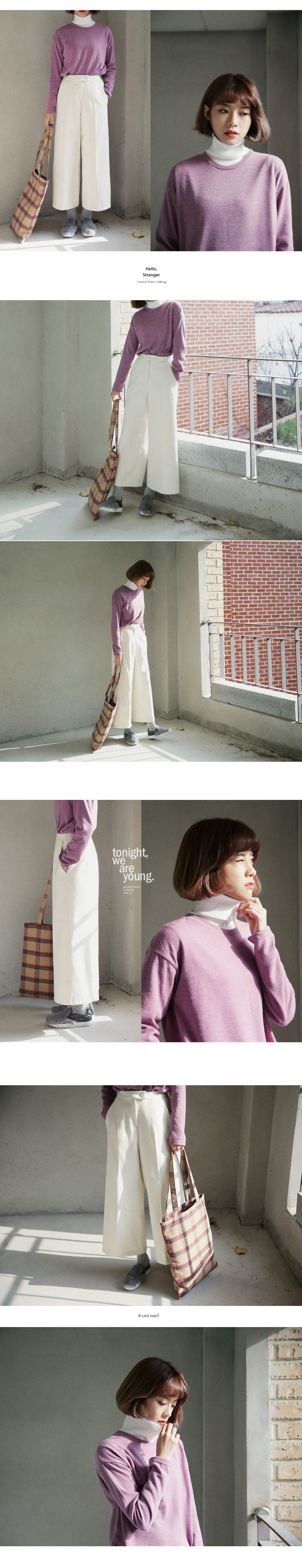 チェック柄ウールトートバッグ・全3色 | DHOLIC | 詳細画像4