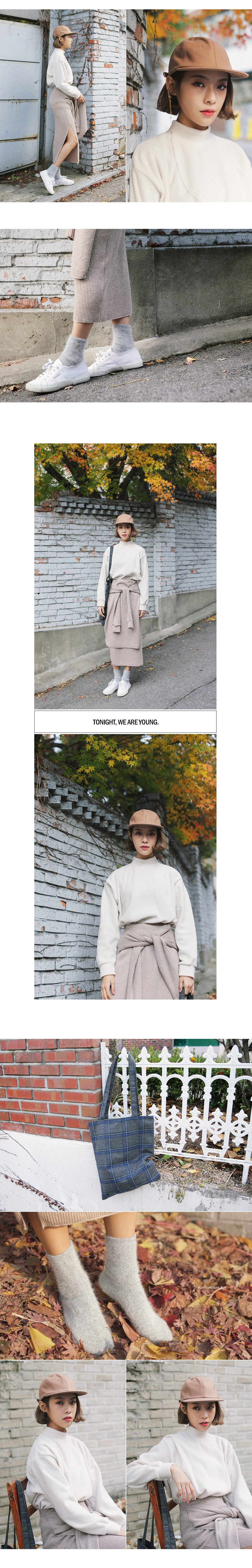 チェック柄ウールトートバッグ・全3色 | DHOLIC | 詳細画像10