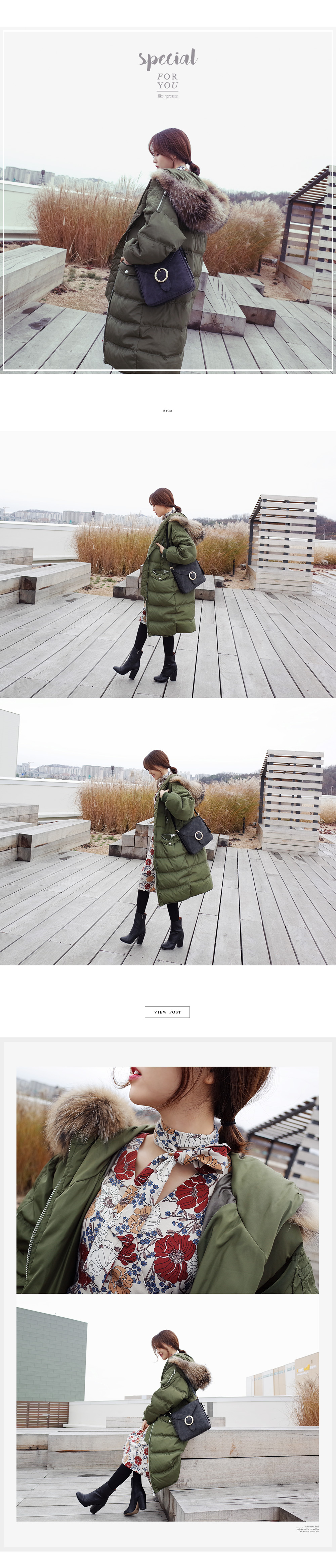 <font color=red><b>**雑誌mer3・4月号掲載**</b></font>レトロフラワーパターンVネックフレアミディワンピース・全3色 | DHOLIC | 詳細画像3