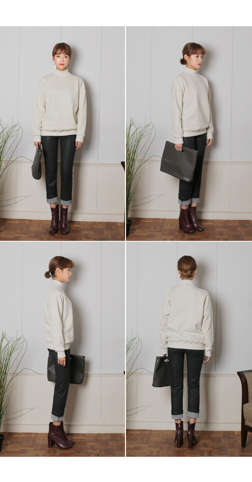 裏起毛ストレートジーンズ・全1色 | DHOLIC | 詳細画像10