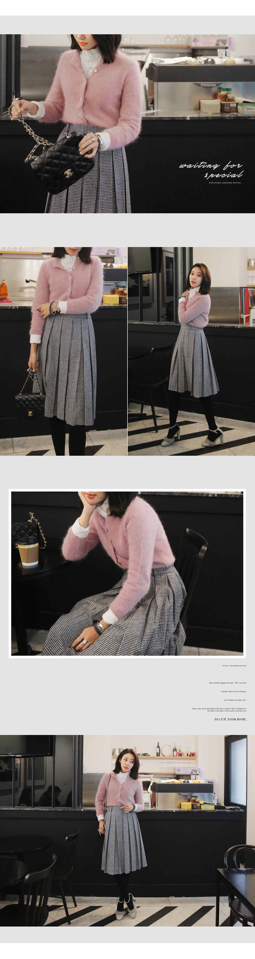 ベルトSETひざ丈プリーツスカート・全2色 | DHOLIC | 詳細画像2