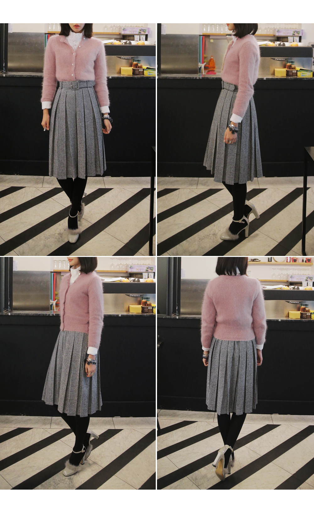 ベルトSETひざ丈プリーツスカート・全2色 | DHOLIC | 詳細画像11