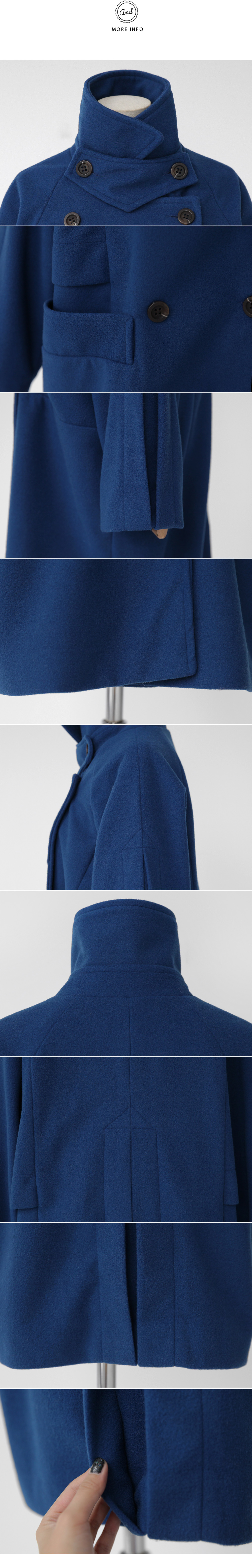 スリットポイントハイネックコート・全4色 | DHOLIC | 詳細画像11