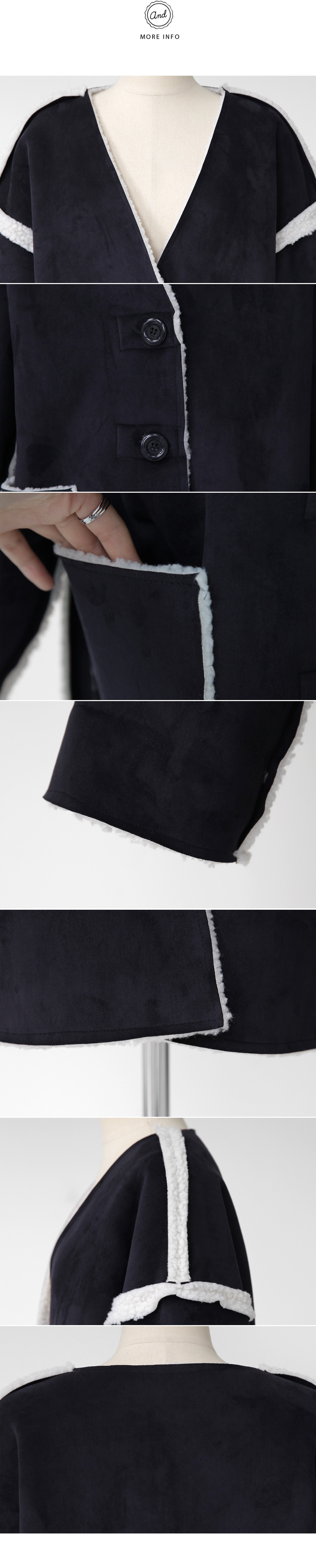 ボアポイントムートン風ジャケット・全3色 | DHOLIC | 詳細画像10