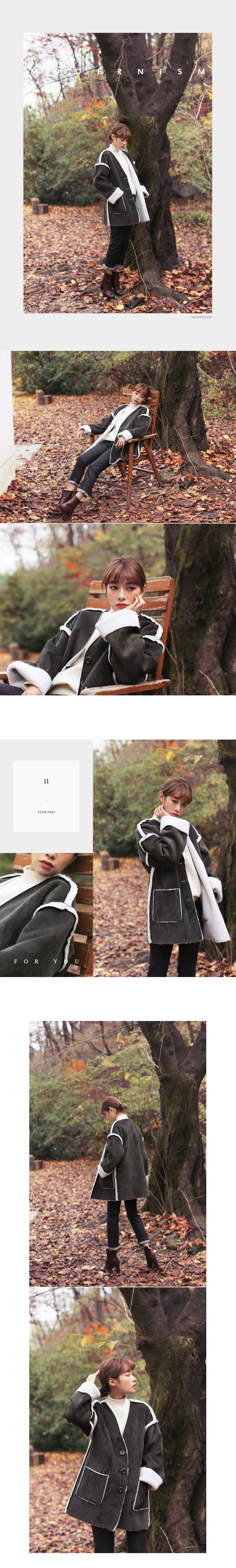 ボアポイントムートン風ジャケット・全3色 | DHOLIC | 詳細画像2