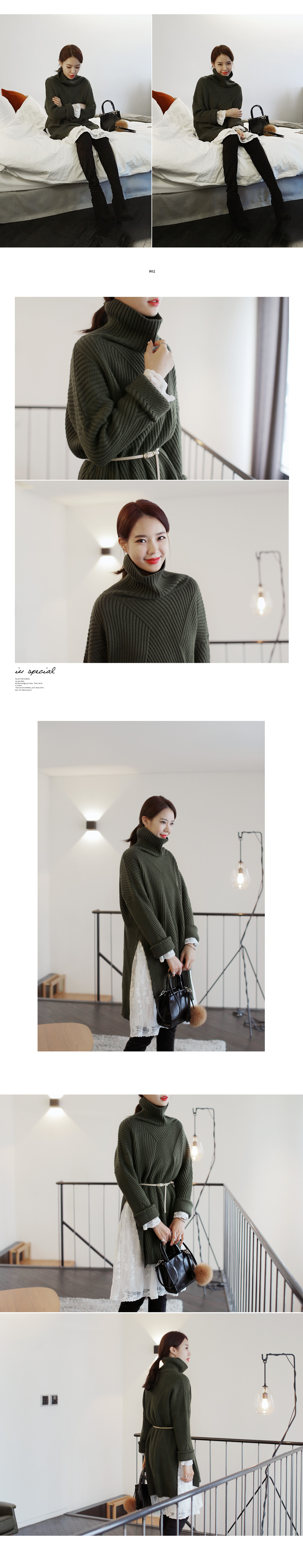 ウエスト切り替えひざ丈レースワンピース・全2色 | DHOLIC | 詳細画像7