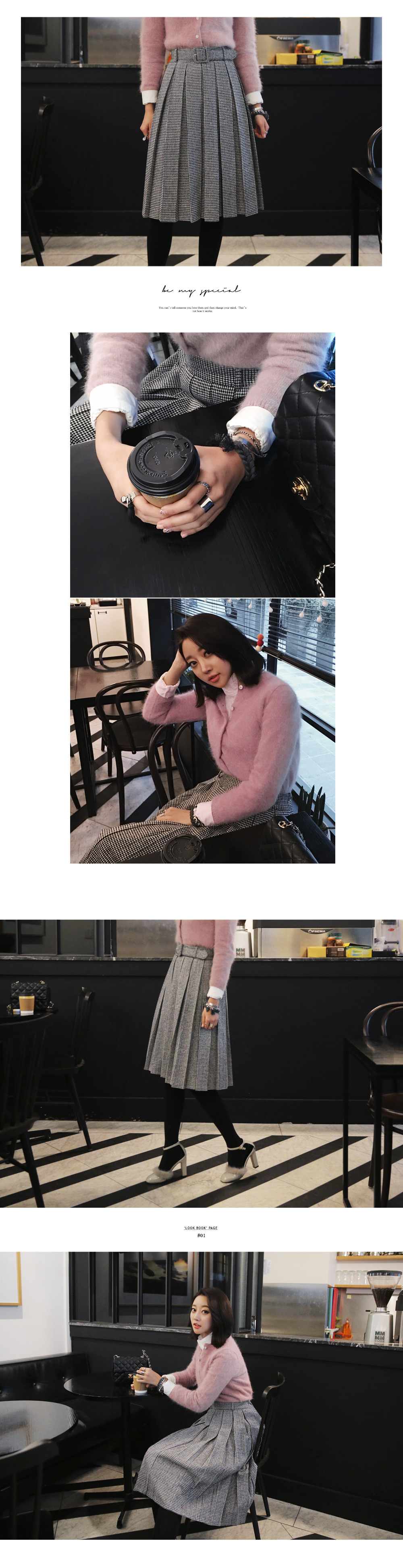 ラウンドネックアンゴラニットカーディガン・全4色 | DHOLIC | 詳細画像12